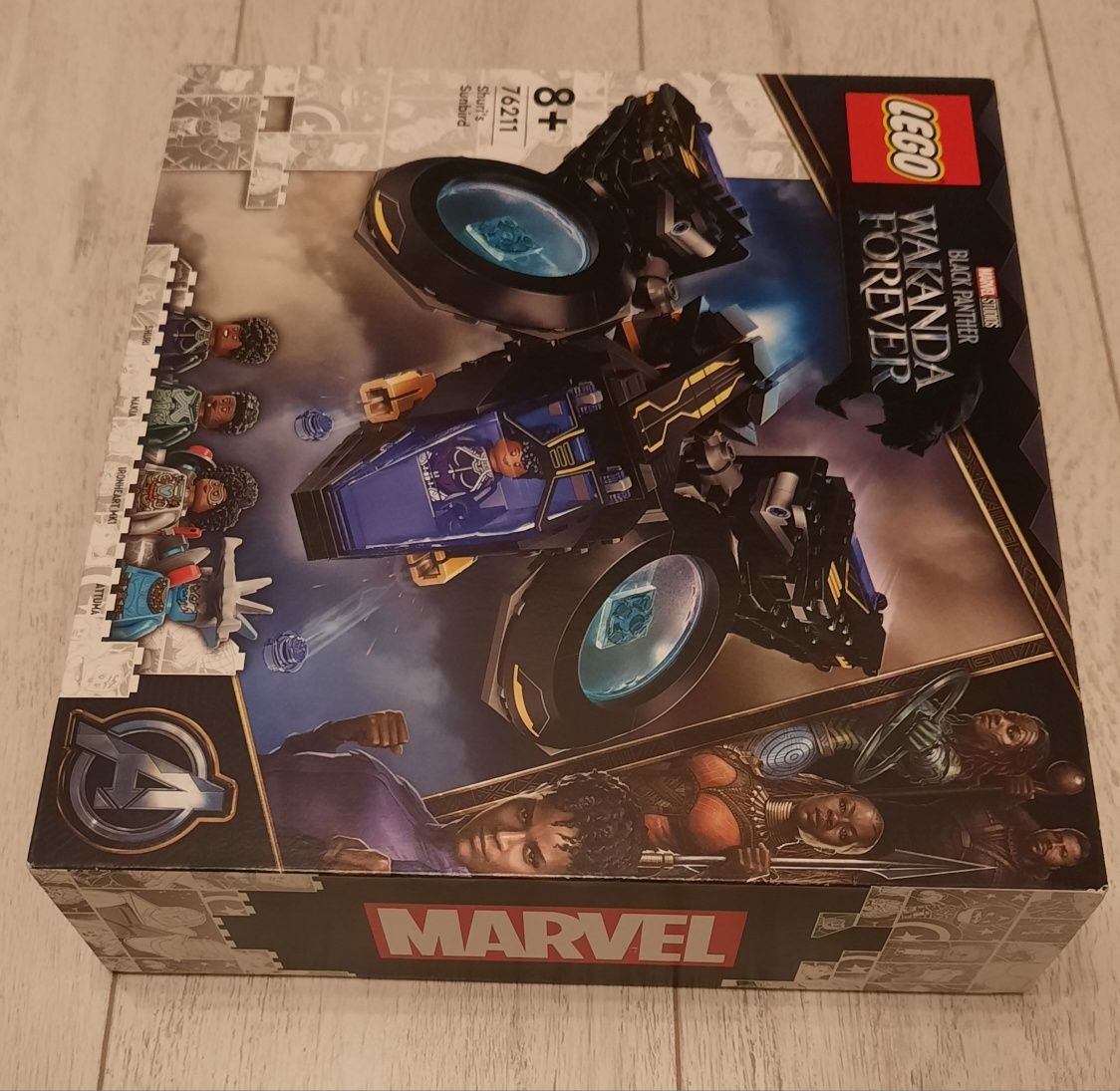 LEGO Super Heroes - Pasarea-soare a lui Shuri 76211, 355 piese, Marvel