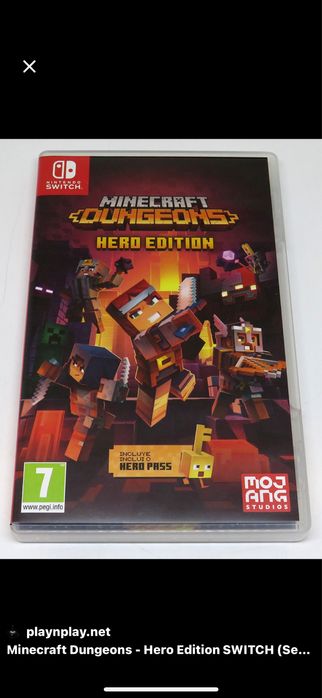 Игра на нинтендо свич minecraft DUNGEONS