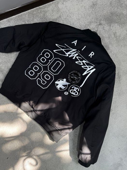 Бомбер куртка nike stussy