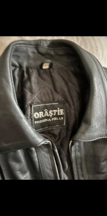 Geacă piele Orăștie marimea M-L