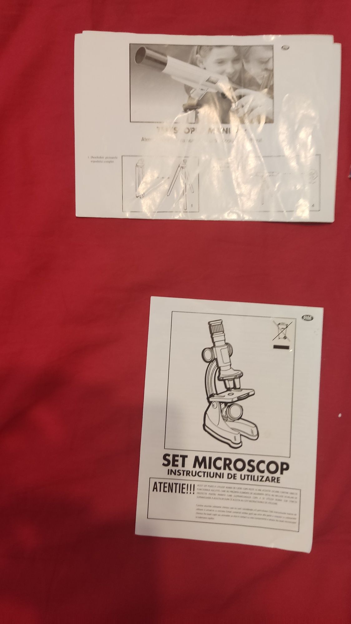 Set Microscop și telescop