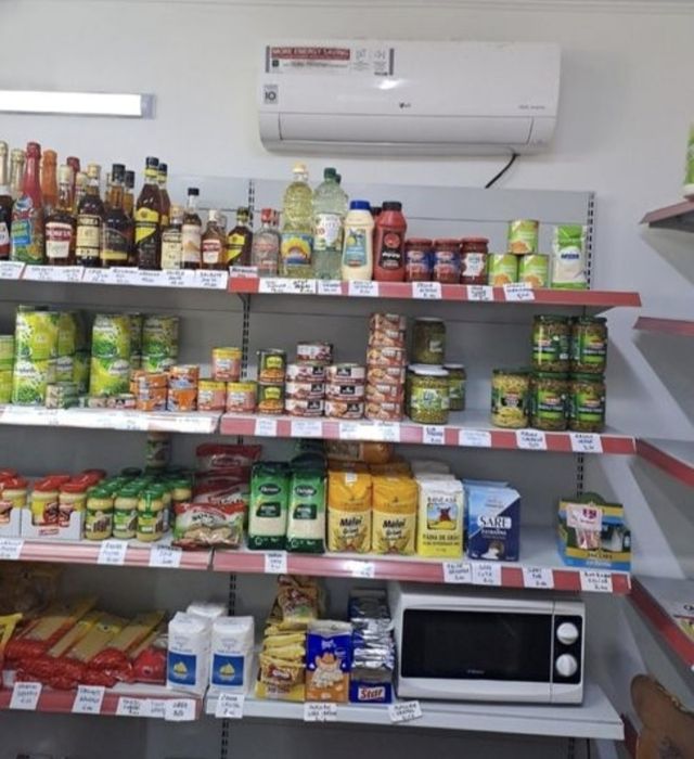 Rafturi pentru supermarket