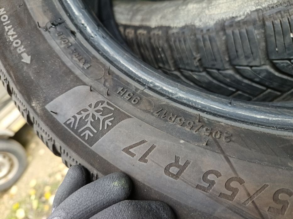 Anvelope MS iarna 205 55 17 Michelin 2022 6.9mm