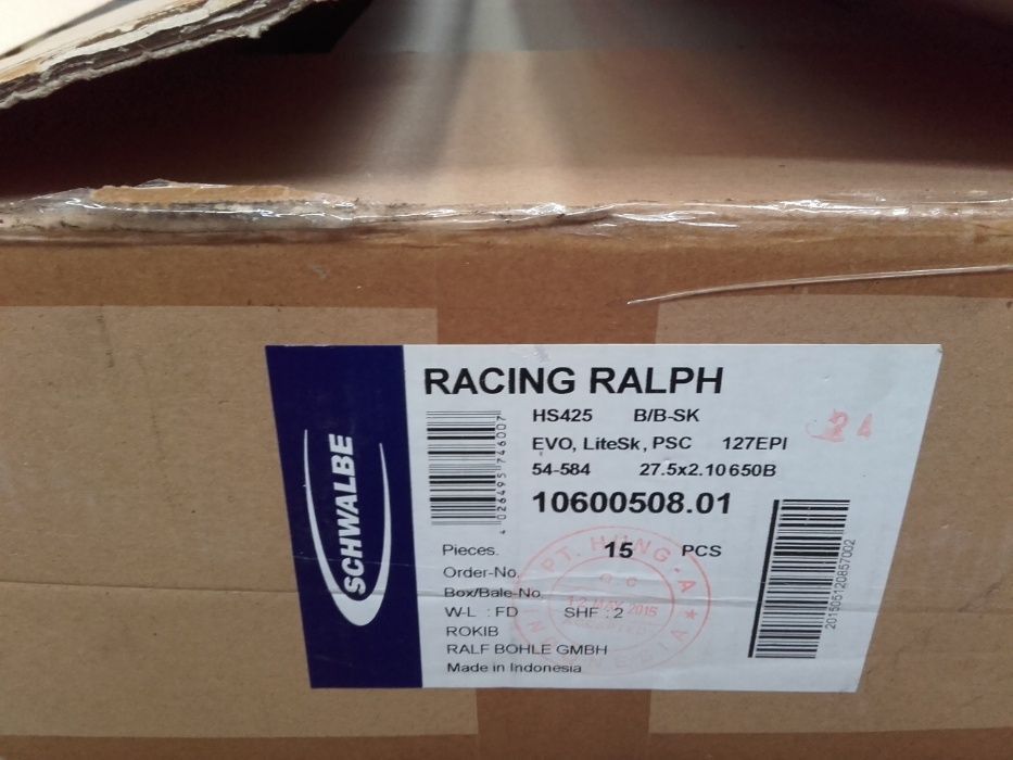 Гуми за велосипед 27.5" schwalbe racing ralph evolution liteskin