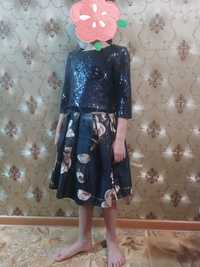 Праздничный костюм юбка с жакетом для девочки