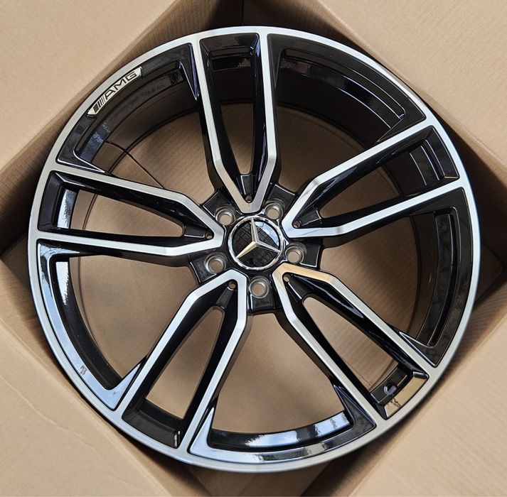 Новые диски на Mercedes R21 5*112 разноширокие