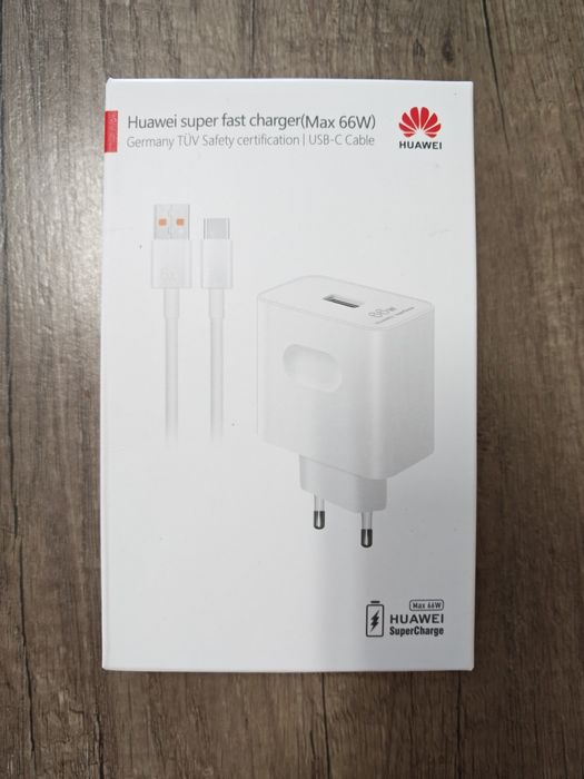 Încarcator + cablu original Honor / Huawei 66W (Sigilat)