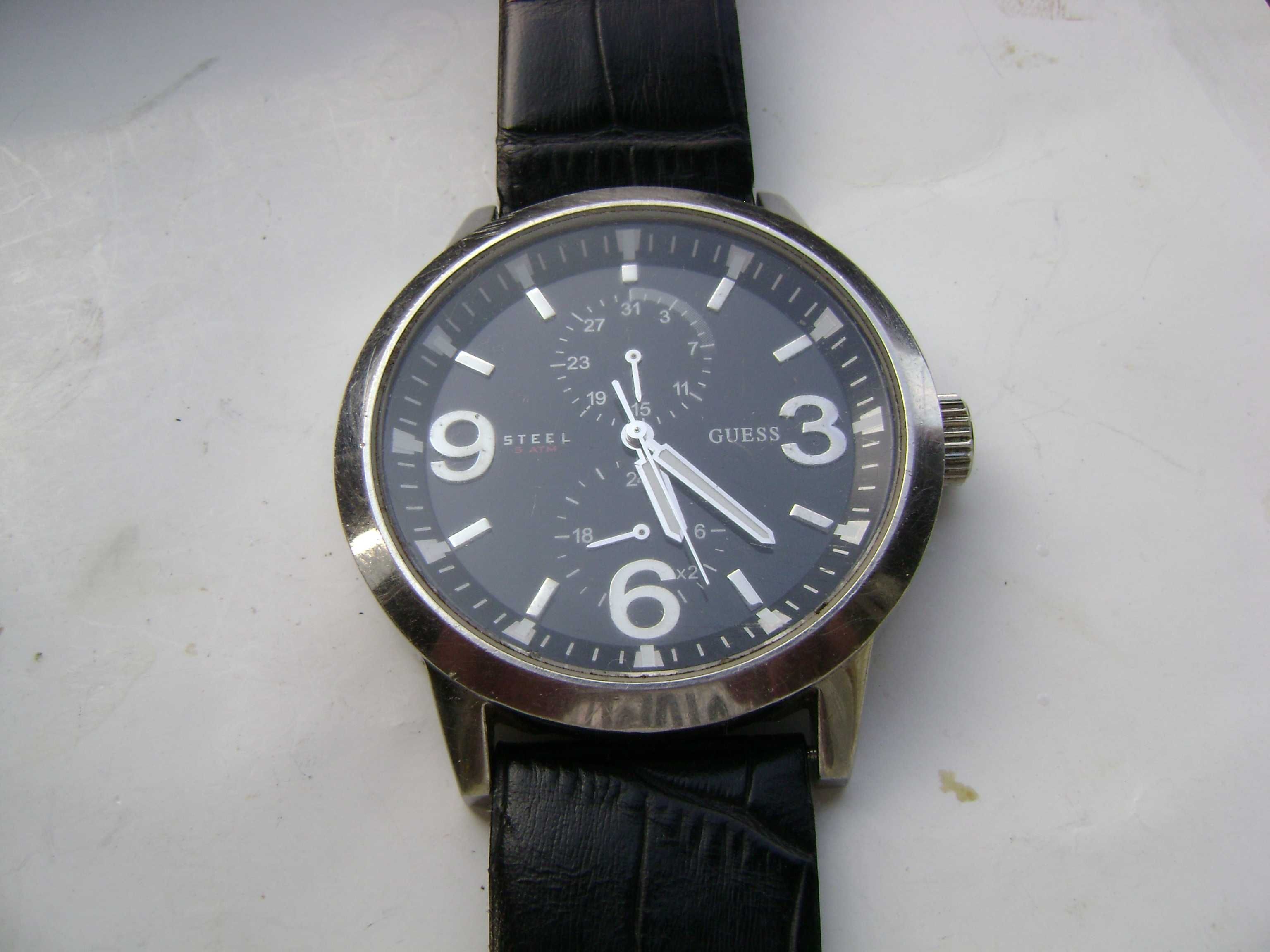 Продавам 5 броя кварцови часовника Guess,C.Comberti,Swatch,Master Anke