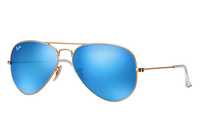 Ochelari de soare Ray Ban Aviator RB3025 112/17 albastru oglinda S,M,L