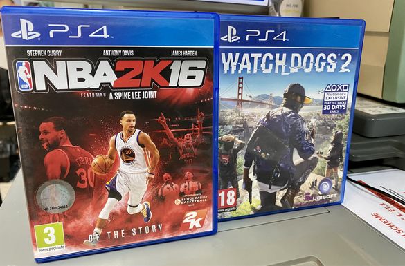 Игри за PS4 (NBA и Watch Dogs)