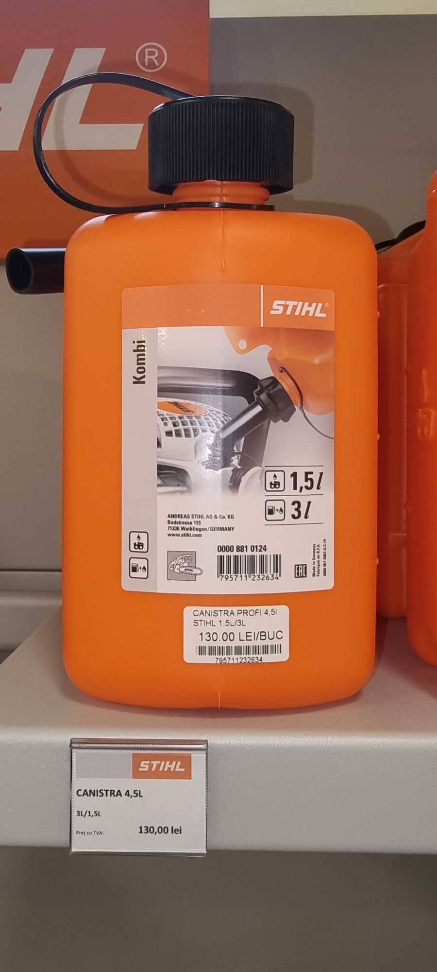 Canistra Stihl mixta 1.5 l / 3 litri