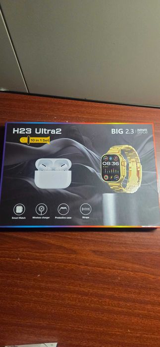 H23 ULTRA 2 смарт часовник със слушалки