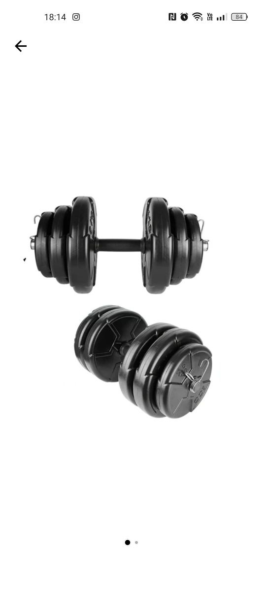 Set gantere 30 kg