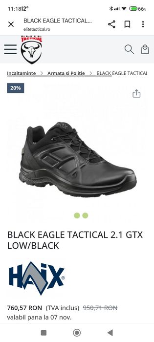 Ghete Nr 46 Haix Goretex bocanci