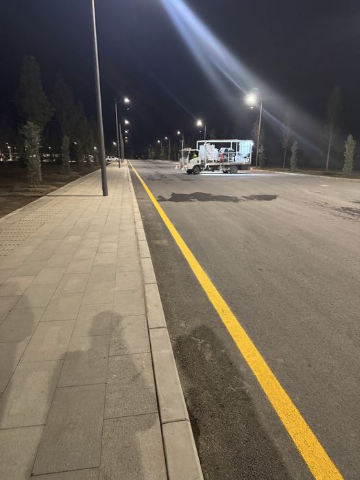 Parkovka yo’l chiziqlarini chizish