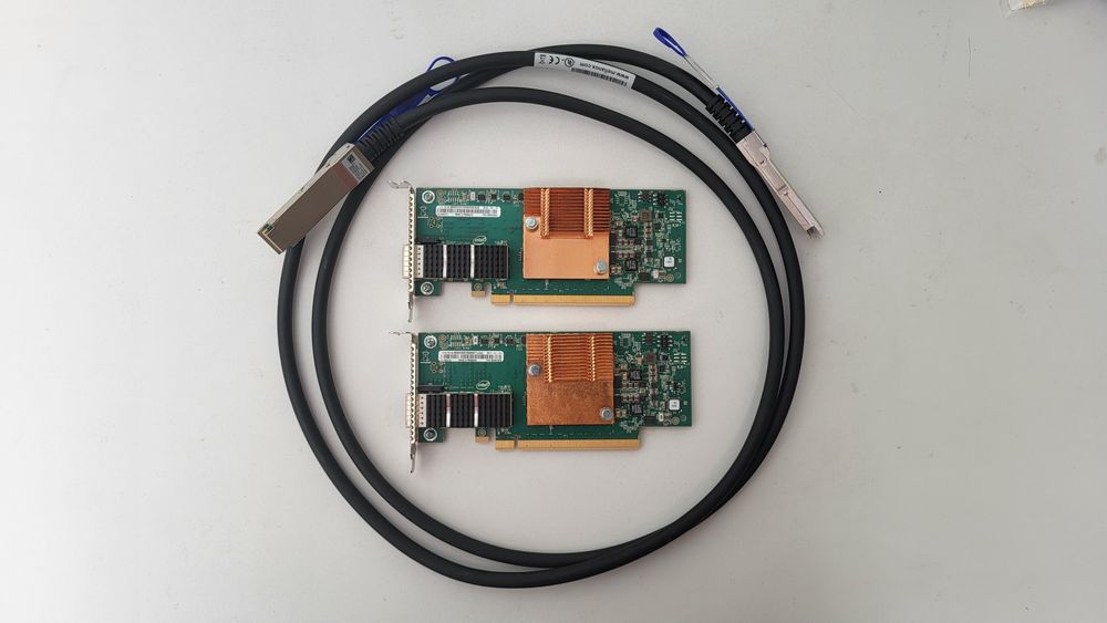 100Gbit Intel Omni-Path QSFP28
