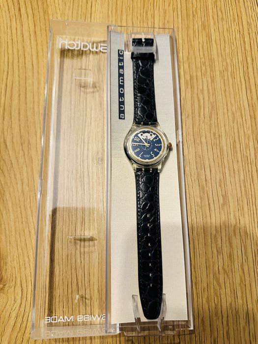Swatch Watch Nachtigall sak104 37mm AG 1992 Automatic 23 Jewels