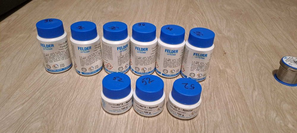 Vand Fludor pentru Cupru si Pasta decapanta pentru Cupru