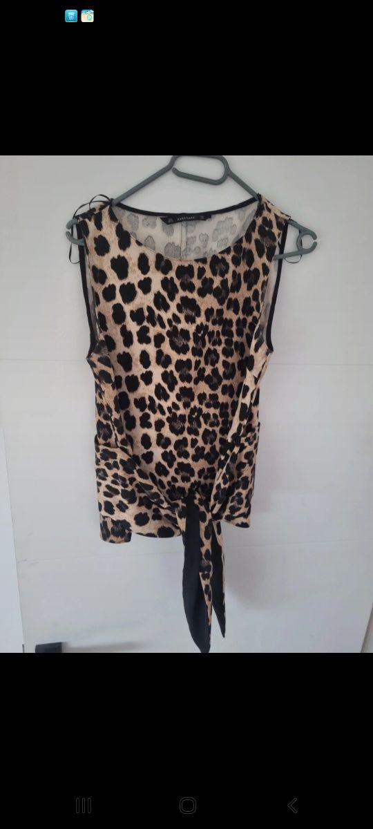 Top Zara animal print