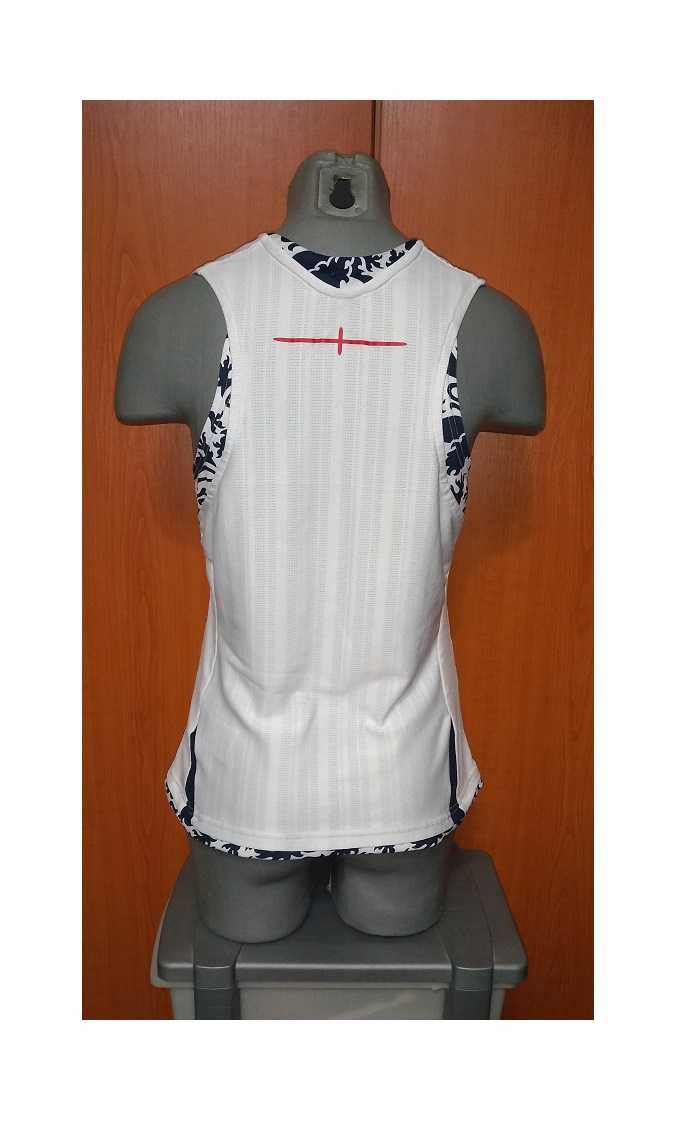 Bluza/ Tricou Umbro England alb/bleomarin fara maneci, tematica UK, M