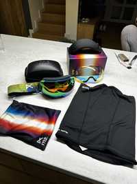 Ochelari ski / schi Anon M2, 2 x lentile, carcase protectie, masca MFI