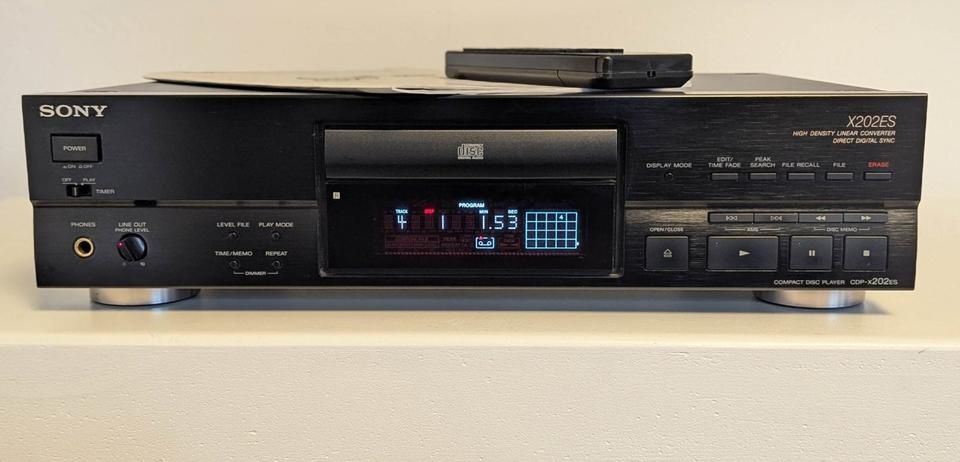 Sony cdp x202 es telecomandă