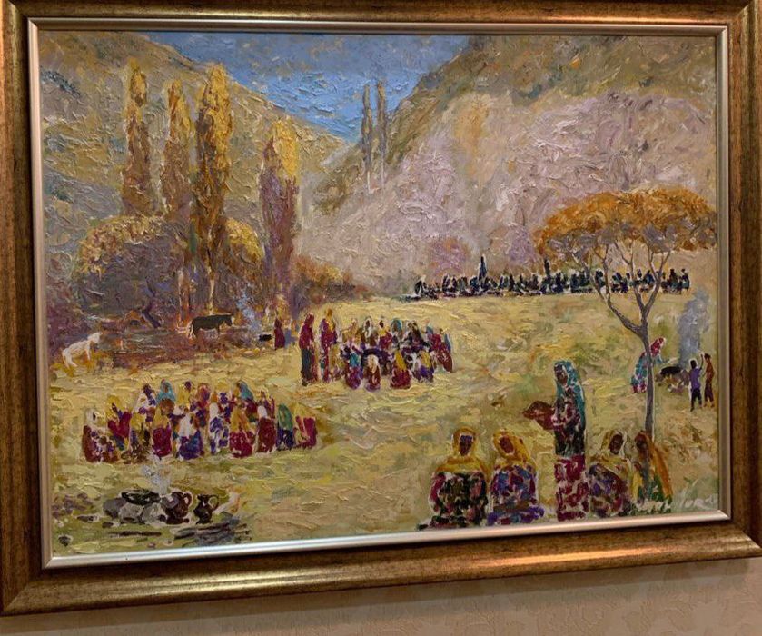 Художник Акмаль Нур