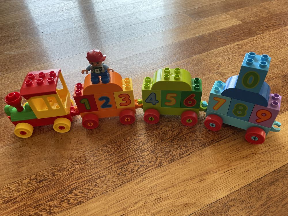 Lego duplo trenul cu numere