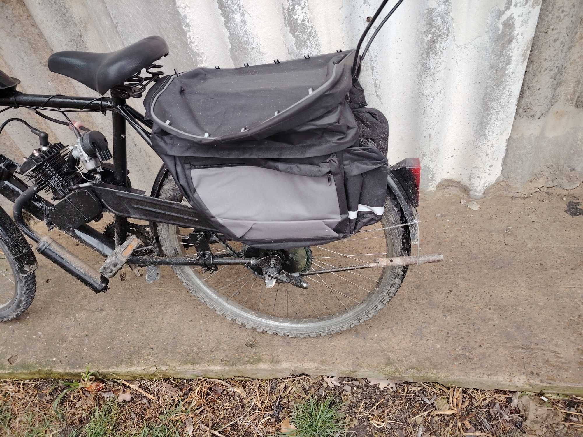 Vând bicicleta cu motor de 80