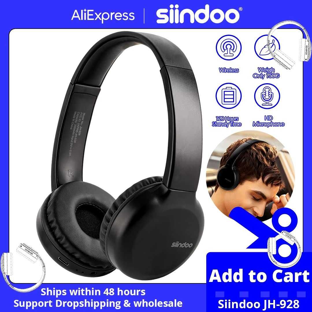 Беспроводные Bluetooth-наушники Siindoo