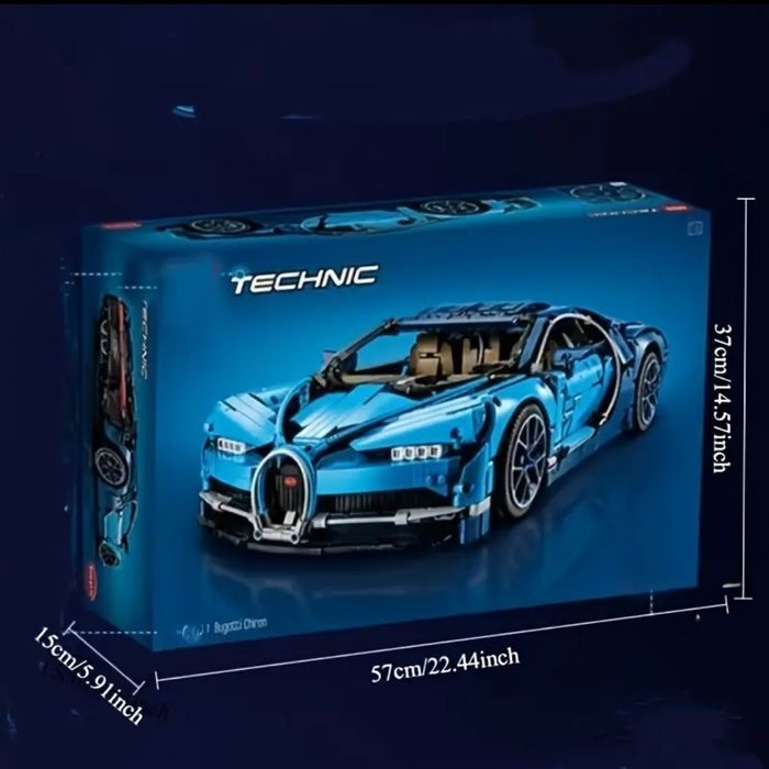 Конструктор Лего суперкар Bugatti Chiron
