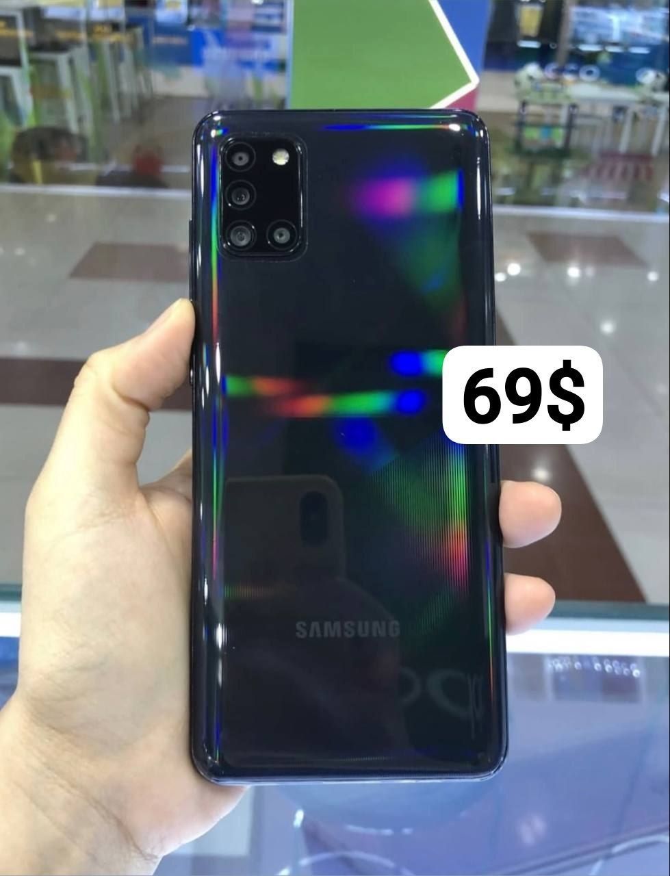Samsung A31 69$ кедишамиз