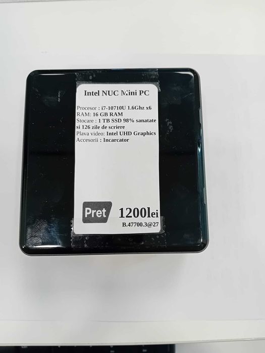 Intel NUC Mini PC (Ag27-B.47700.3) Garantie 2 ani