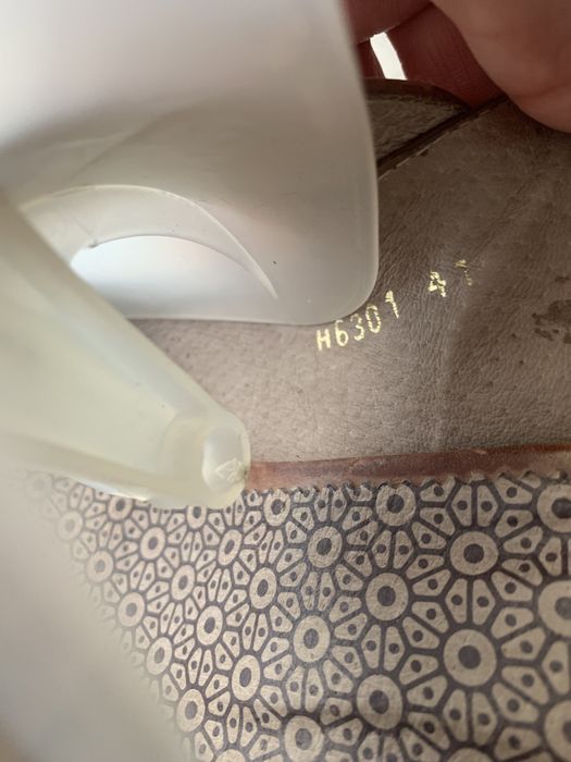 Vand sandale inchise in fata(41)din piele.