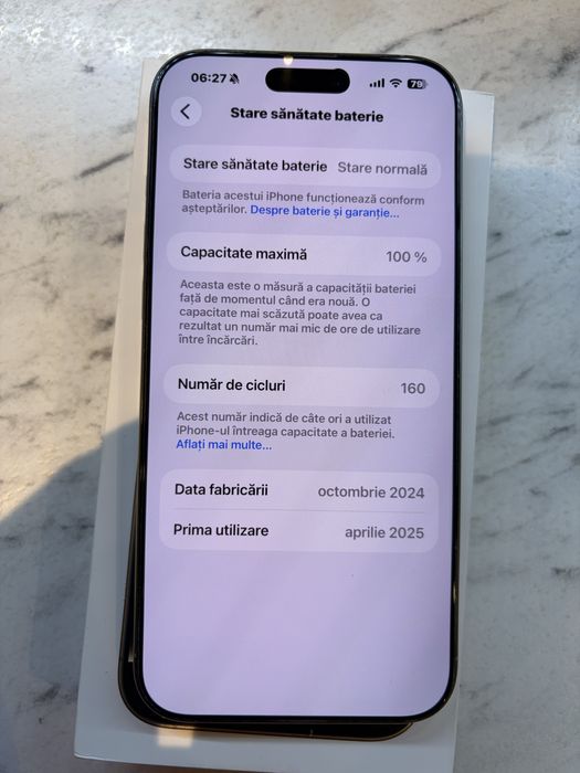iPhone 16 Pro max 256Gb Natural Titanium