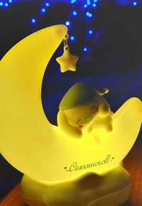 Cinnamoroll луна игрушка светильник sanrio фигурка детский ночник