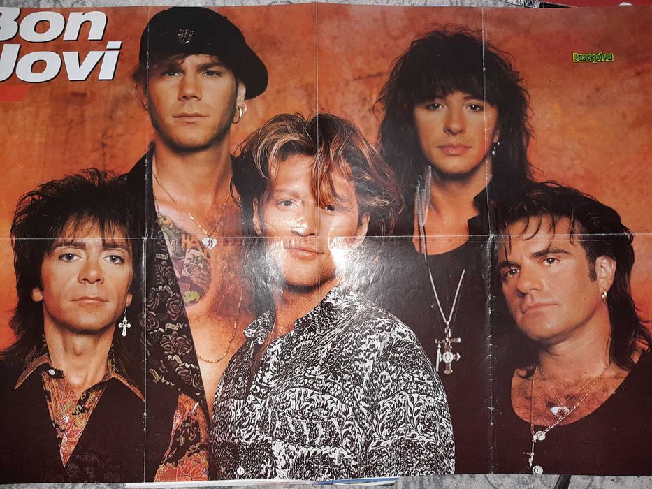 Megaposter Bon Jovi/ Luke Perry Beverly Hills 90210