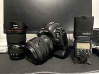 Vand Canon 5dmk4, Canon 16-36mm f2.8 III, Sigma Art 24-70mm f2.8