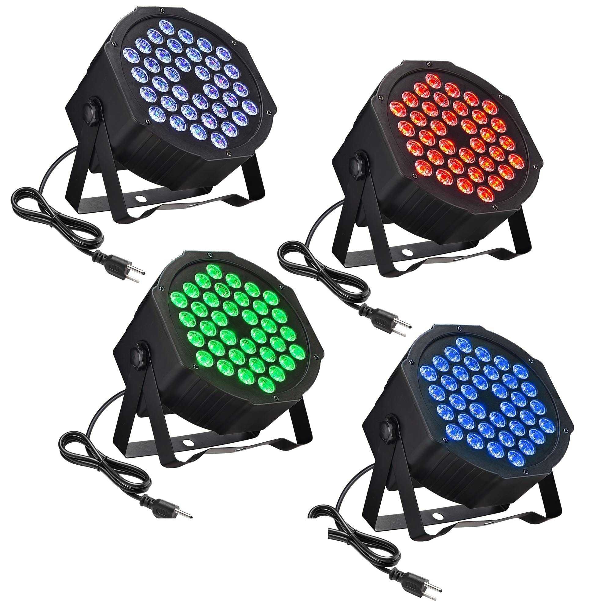 Lumini DJ Lumini Party Lumini Club Orga de culori 36 Led Senzor sunet