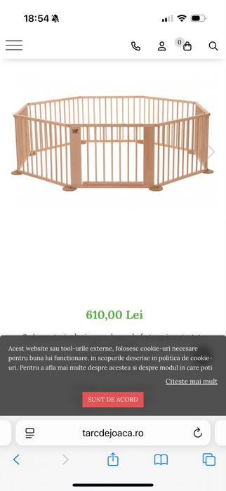 Tarc copii Octogonal LMB KIDS