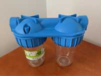 Filtru apă potabilă ATLAS Filtri Junior Duplex 3P AFO BX TS, 7"