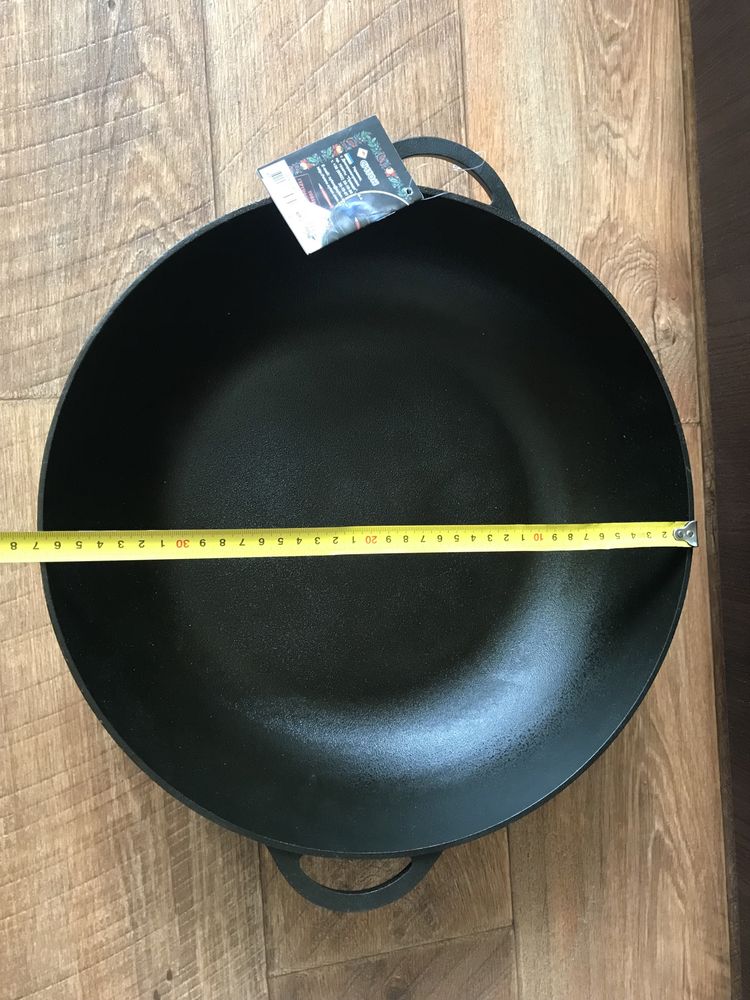 Чугунная сковорода 36 см
