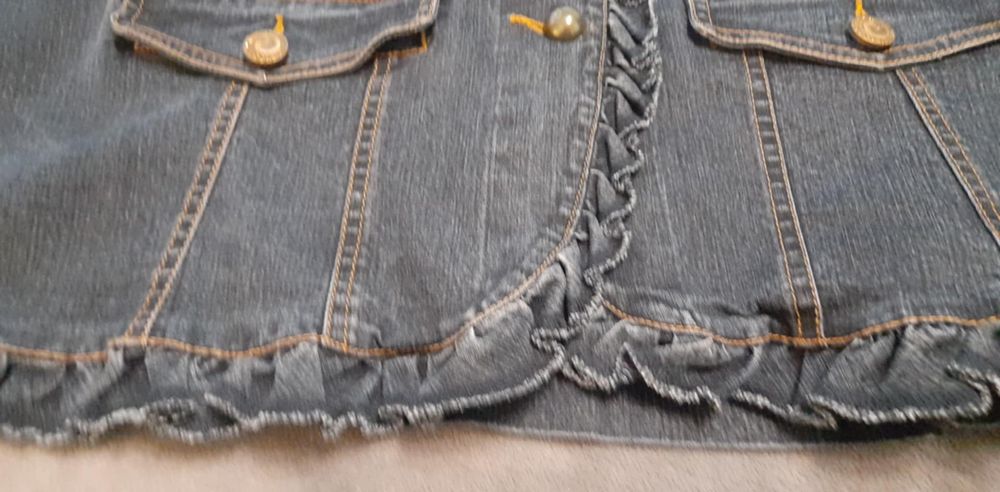 Дамско дънково яке