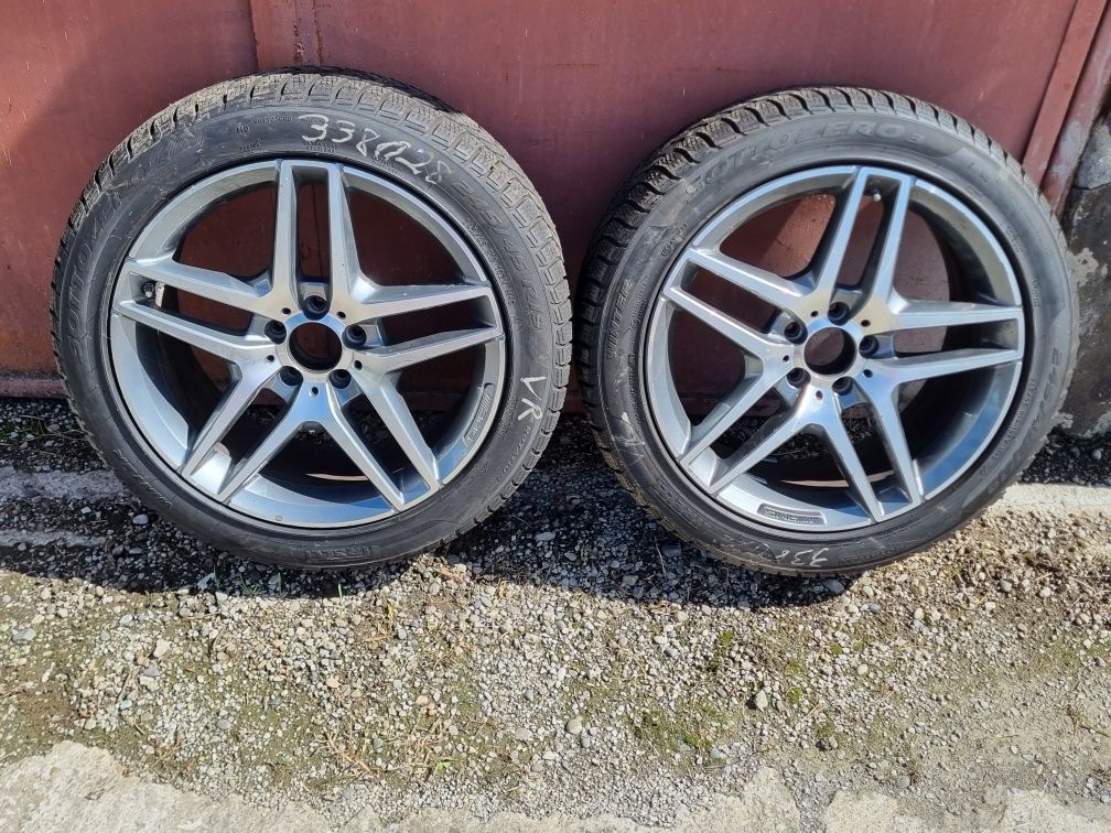 Janta Originala AMG Mercedes Sklasse W222, 19 + anvelopa iarna Pireli