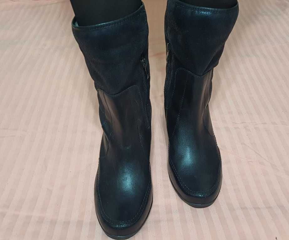 Cizme envogue, scurte, piele de la CAPRICE marimea 40