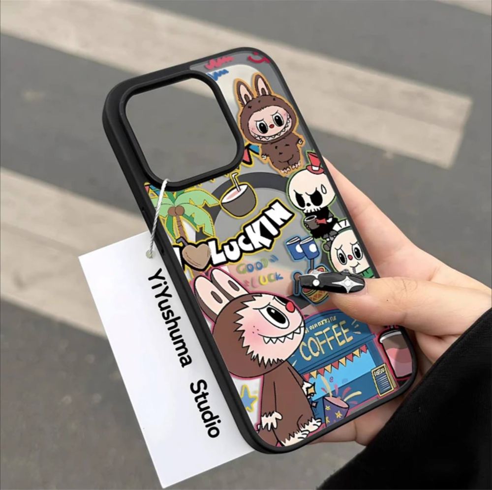 Чехол Labubu — для iPhone 11–16 всех моделей!