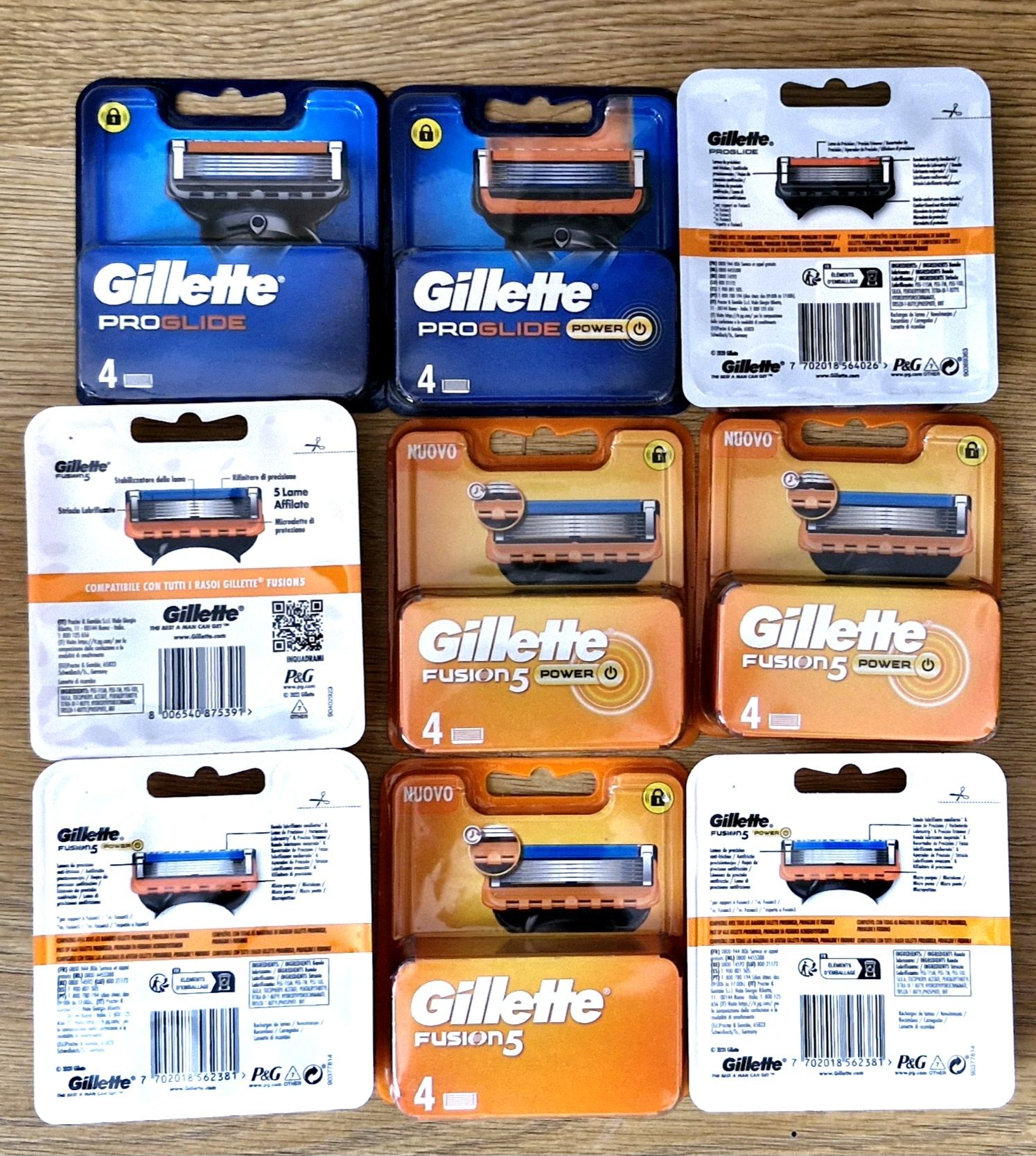 Rezerve Gillette Fusion Proglide