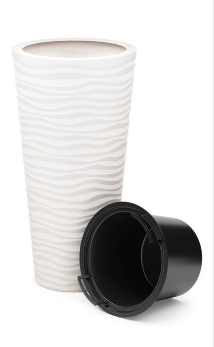 Продам горшки белого цвета