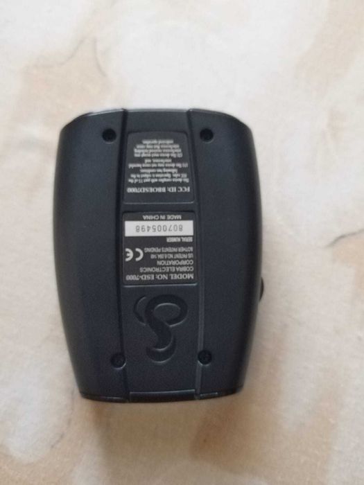 Detector radar antiradar Cobra ESD-7000, cablu alimentare, ventuze