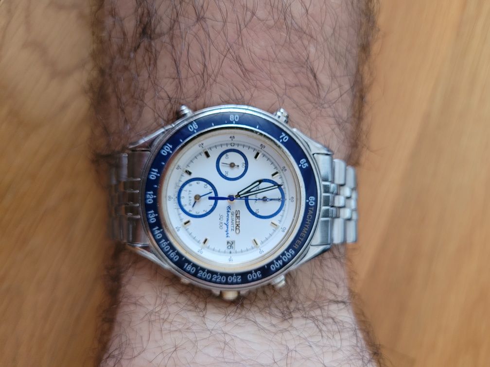 Seiko 7T32 6B5A chronograph SQ100